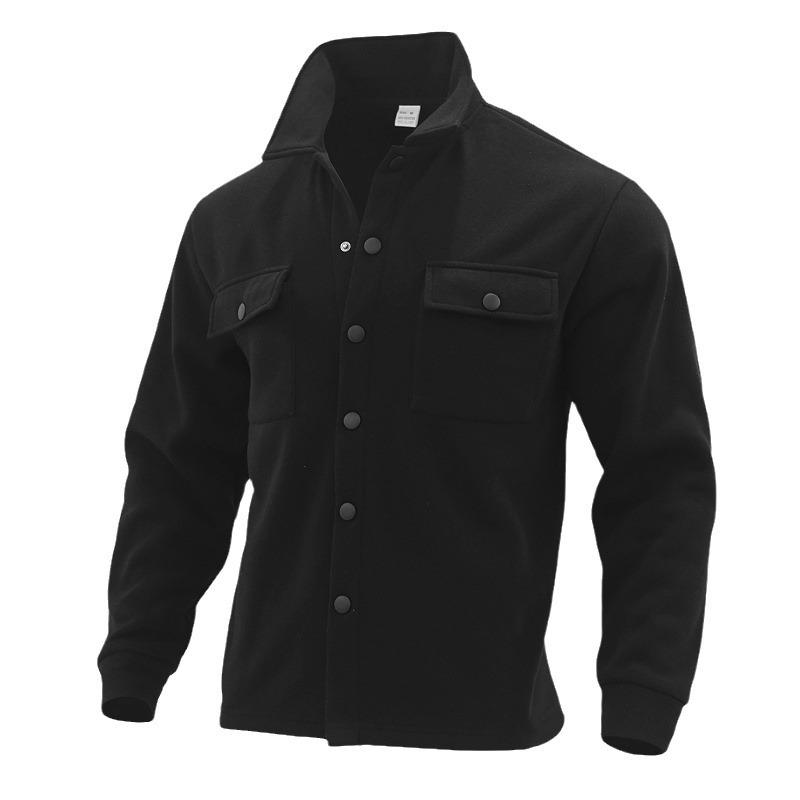 Mens Outerwear | Shirt Jacket In Double-Face Wool-Cashmere Clothing Mens