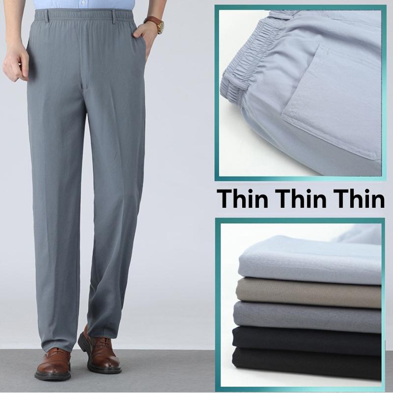 Mens Pants | Larin Drawstring Pant In Stretch Wool Mens