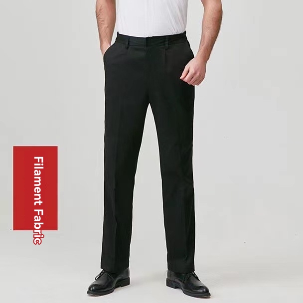 Mens Pants | Zaine Pant In Stretch Cotton Clothing black