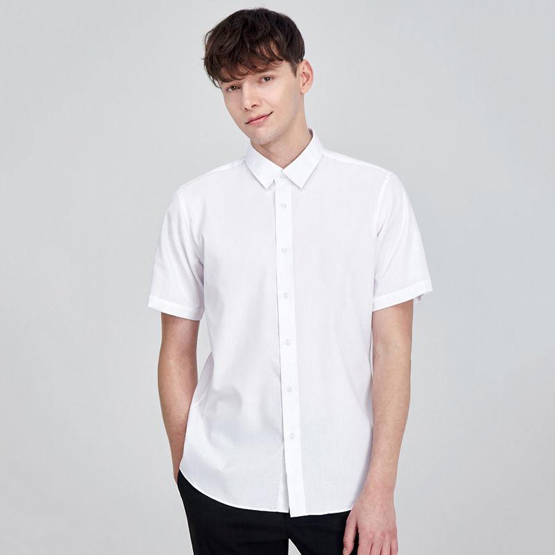 Mens Shirts | Irving Short-Sleeve Shirt In Structure Knit Clothing black