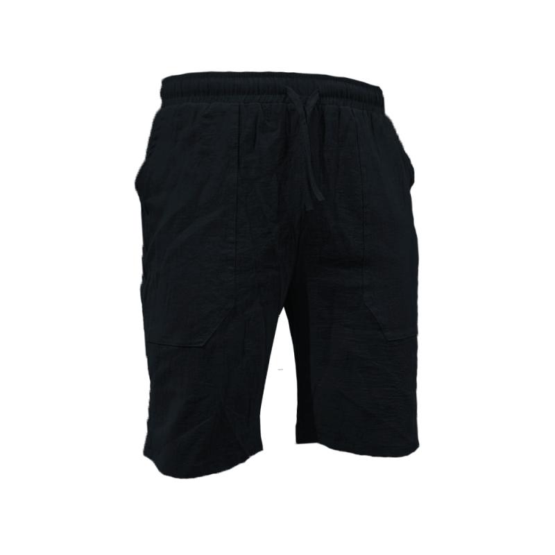 Mens Shorts | Cotton-Blend Pull-On Short Clothing black