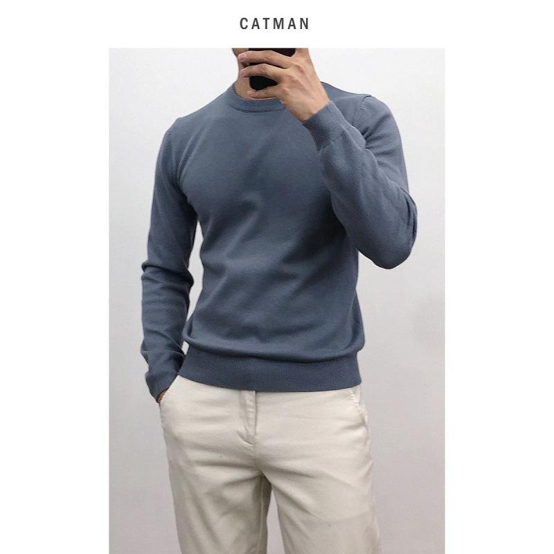 Mens Sweaters + Cardigans | Hilles Crewneck Sweater In Cashmere Clothing baltic