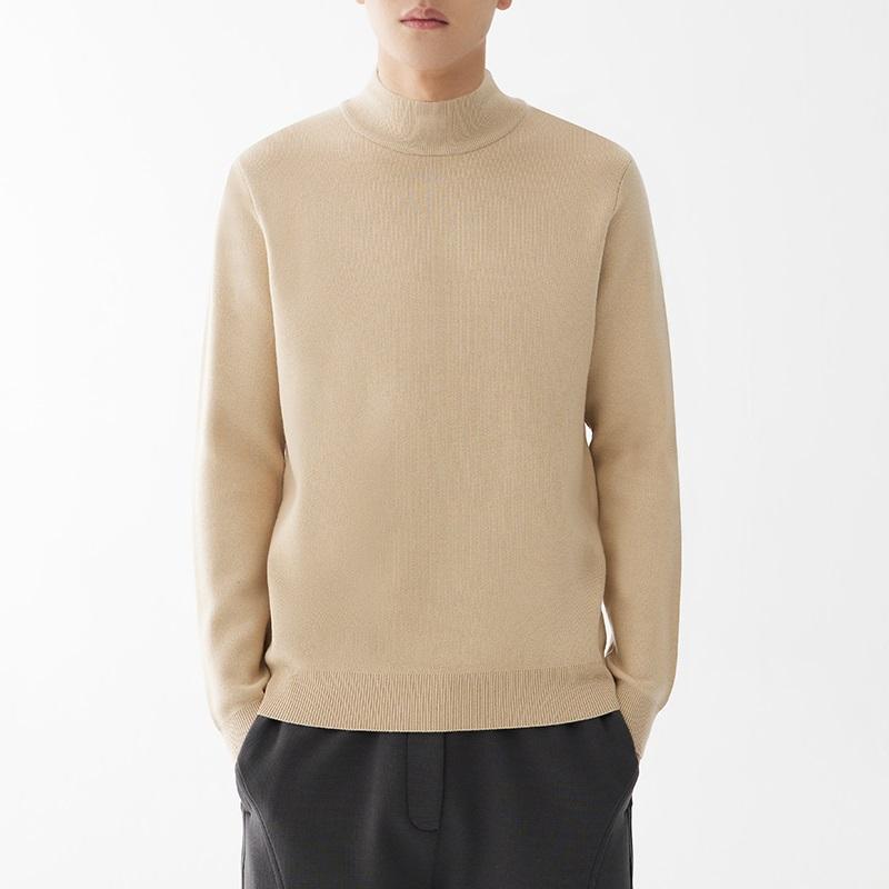 Mens Sweaters + Cardigans | Hilles Turtleneck Sweater In Cashmere Clothing black