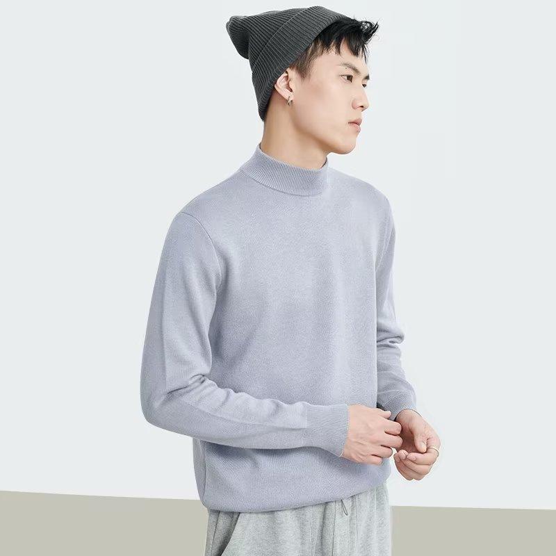 Mens Sweaters + Cardigans | Riland Sweater In Light Bilen Clothing light grey heather