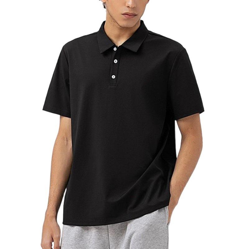 Mens T-Shirts + Polos | Bron Polo Shirt In Anemone Modal Jersey Clothing Mens