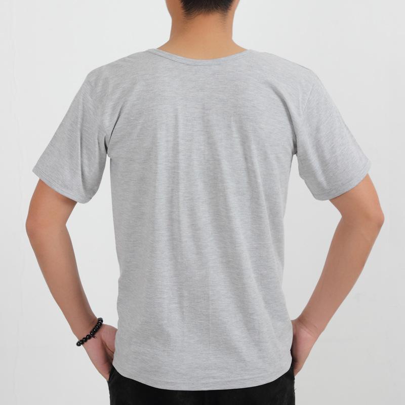 Mens T-Shirts + Polos | Precise Tee In Pima Cotton Jersey Clothing charcoal heather