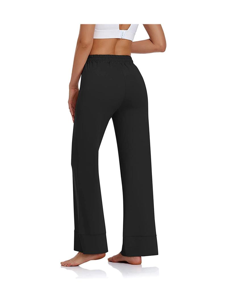 Womens Pants | High-Waist Cuff Pant In Organic Cotton Clothing Pants