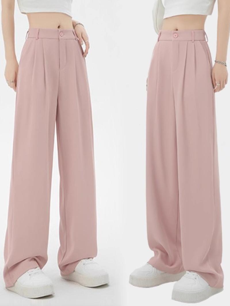 Womens Pants | Relaxed Straight Pant In Admiral Crepe Clothing cinder