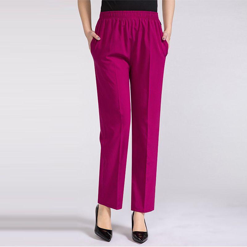 Womens Pants | Treeca Pull-On Pant In Admiral Crepe Clothing deep rose