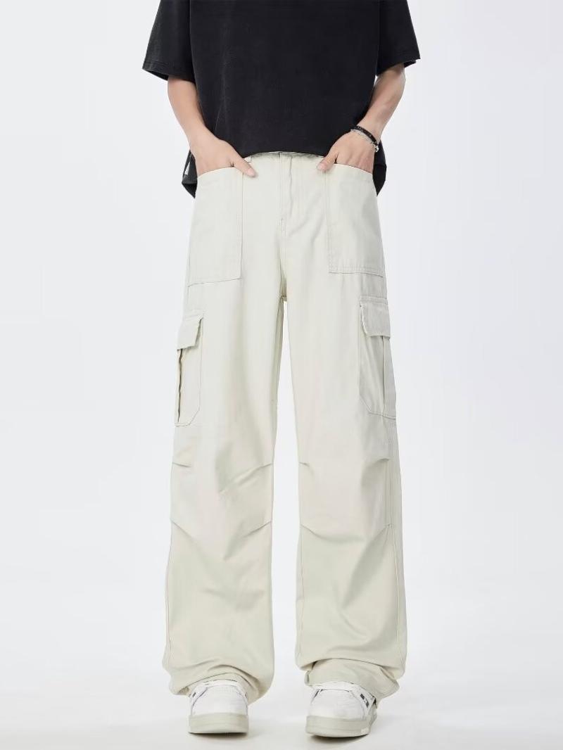 Womens Pants | Wide-Leg Cargo Pant In Admiral Crepe Clothing Pants