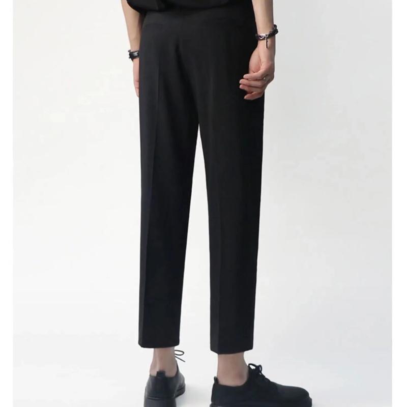 Womens Pants | Wide Leg Pull-On Pant In Crushed Satin Clothing black