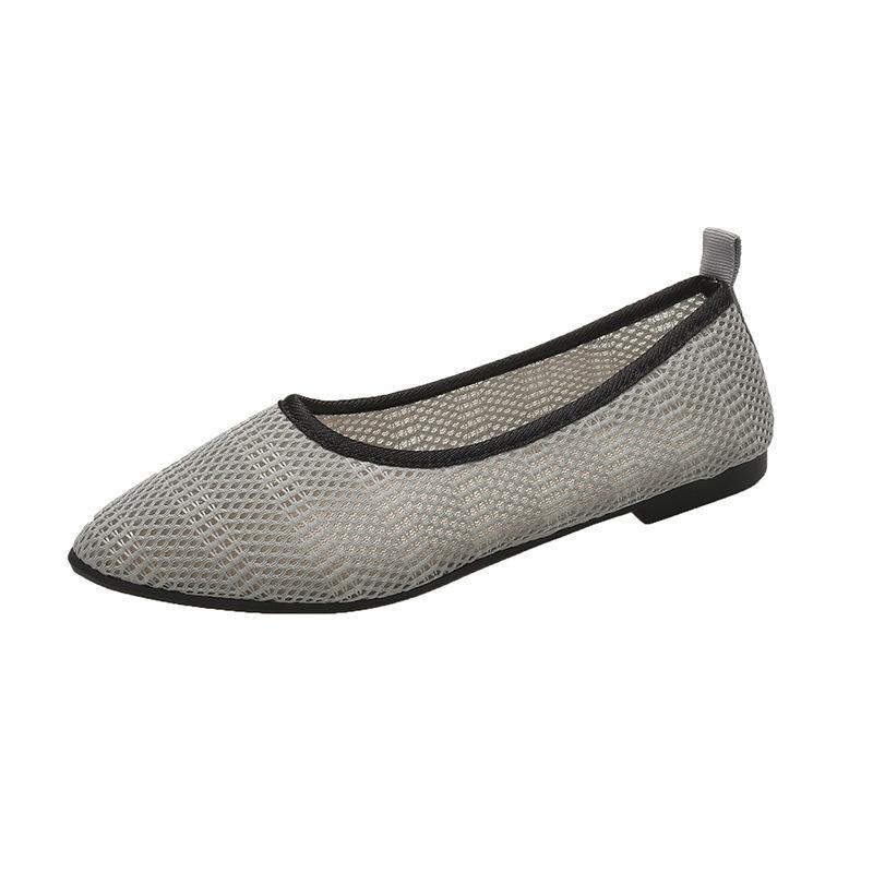 Womens Shoes | Ballet Flat In Mesh Accessories black