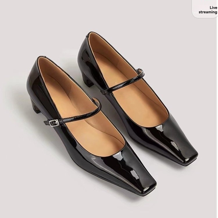 Womens Shoes | Mary Jane Pump In Leather Womens black