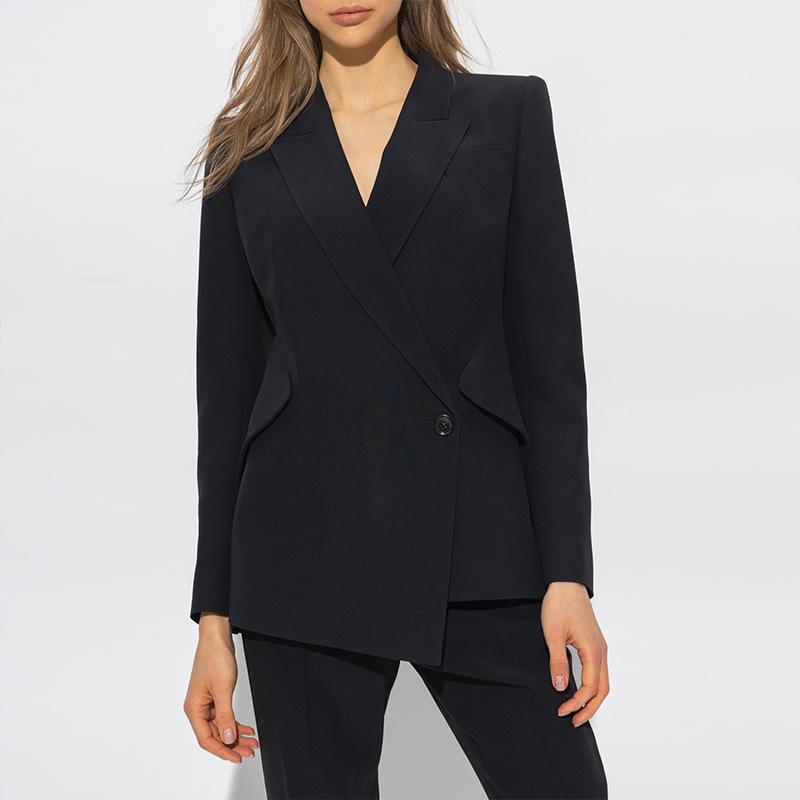 Womens Suits | Etiennette Blazer In Good Wool Blazers + Jackets black