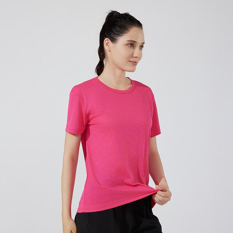 Womens T-Shirts + Tank Tops | Tiny Tee In Organic Slub Cotton Clothing bright coral