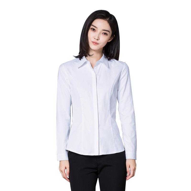 Womens Tops | Fitted Shirt In Good Cotton Clothing light blue