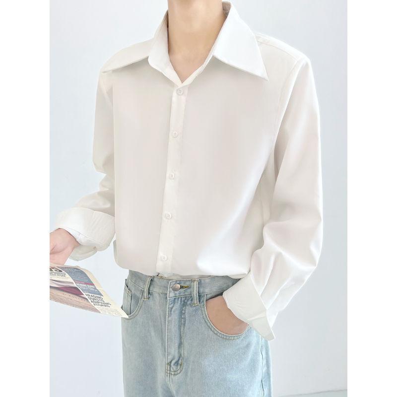 Womens Tops | Straight Shirt In Admiral Crepe Clothing rice