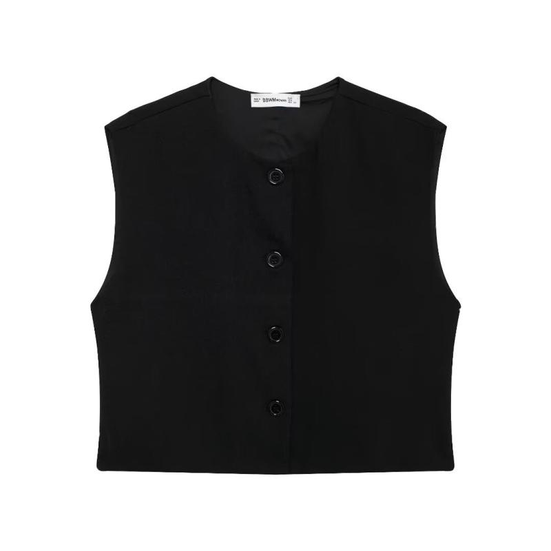 Womens Tops | Shell Top In Good Cotton Clothing black