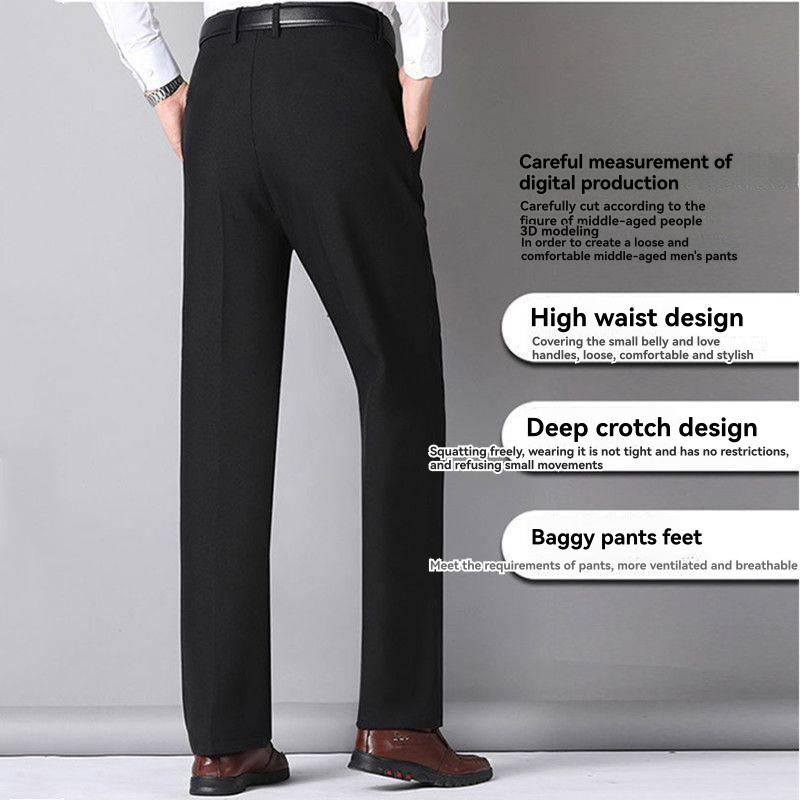 Mens Pants | Mayer Tuxedo Pant In Stretch Wool Clothing black